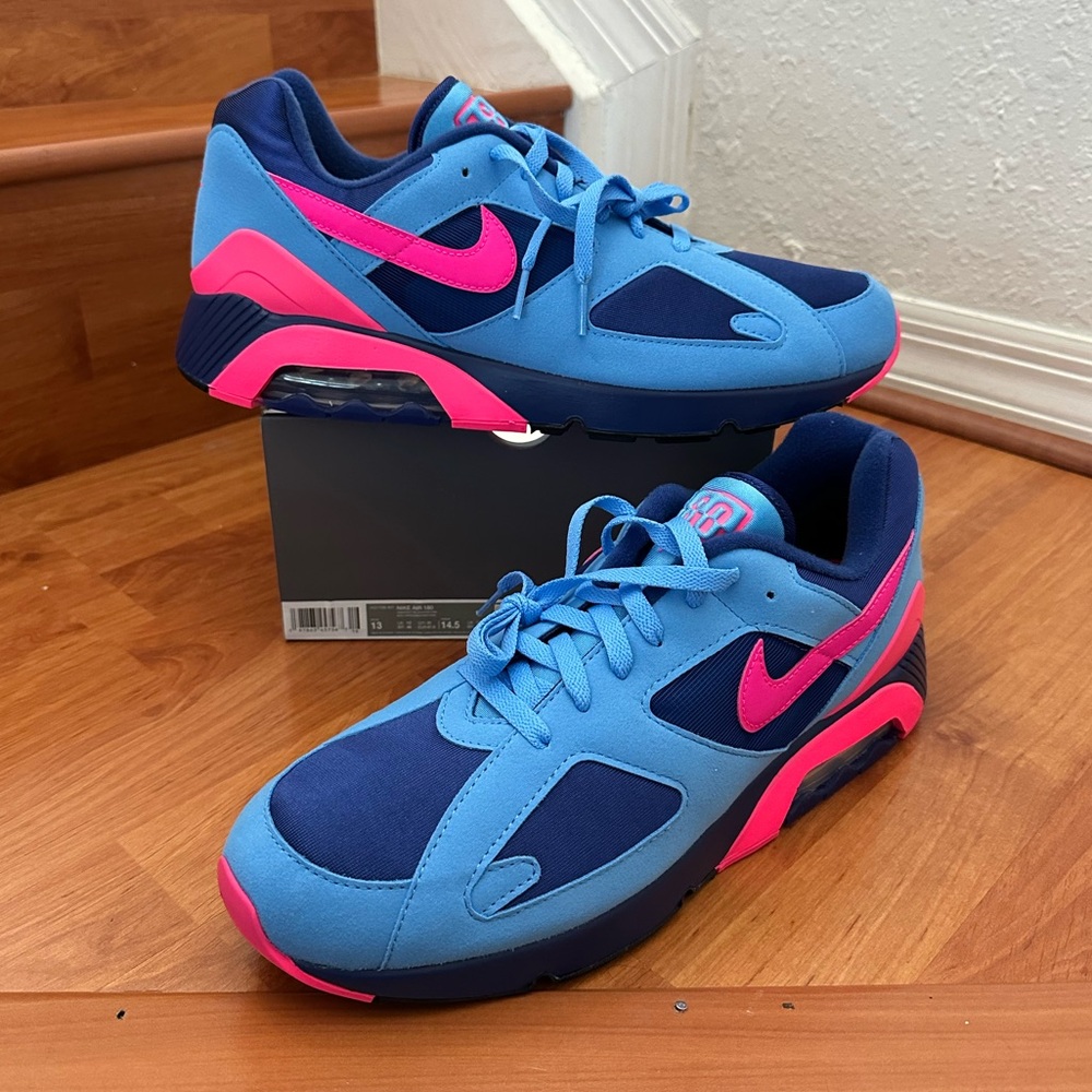 Nike Air Max 180 “University Blue/Hyper Pink” - Picture 2 of 6